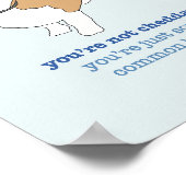 Brooklyn 99 Cheddar Poster (Ecke)