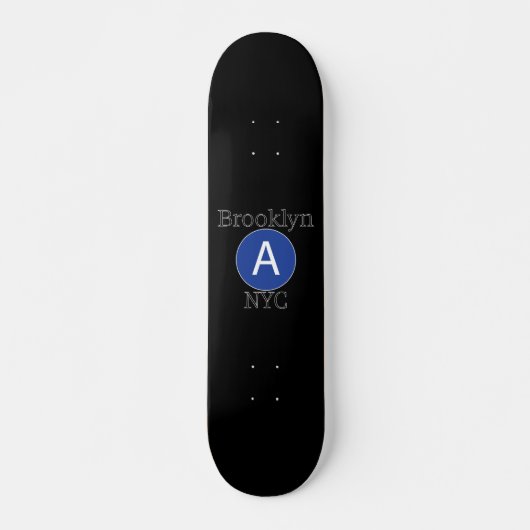 Brooklyn A Train Skateboard (Vorne)