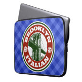 Brooklyn American Laptop Sleeve (Vorderseite Links)