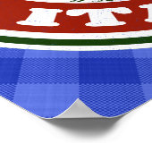 Brooklyn American Poster Print (Ecke)