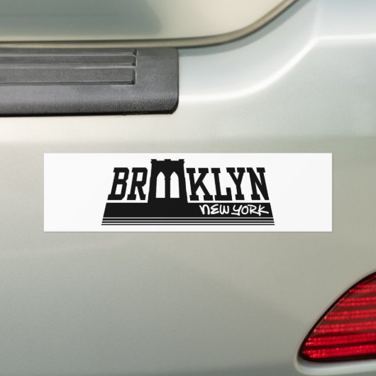 Brooklyn Autoaufkleber (Auf Auto)