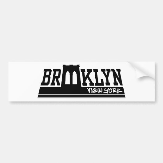Brooklyn Autoaufkleber (Vorne)
