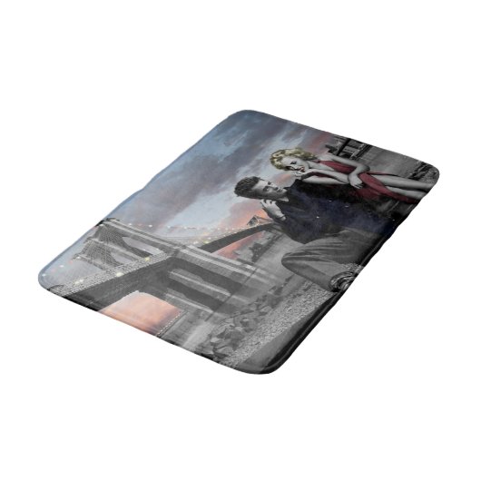 Brooklyn B&W 2 Badematte (Schrägansicht)