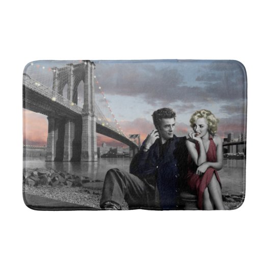 Brooklyn B&W 2 Badematte (Vorderseite)