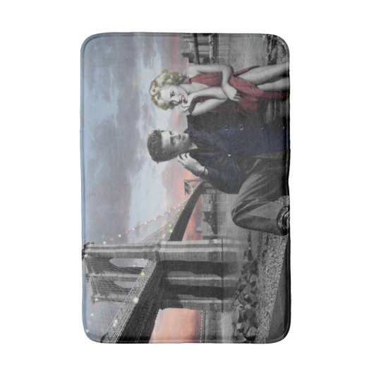 Brooklyn B&W 2 Badematte (Vorderseite Vertikal)