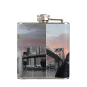 Brooklyn B&W 2 Flachmann (Rückseite)