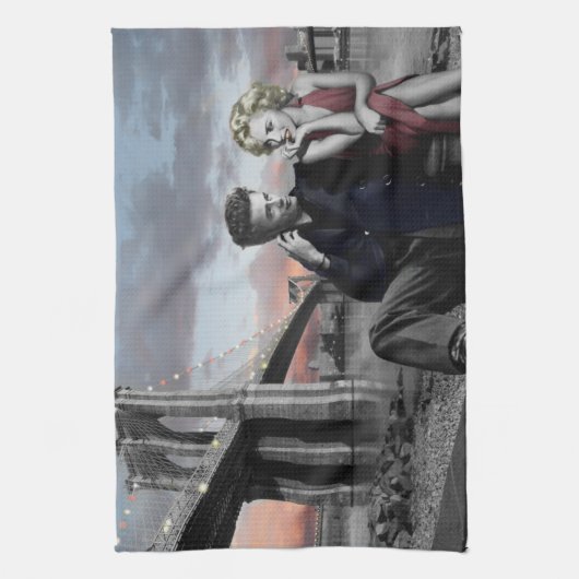 Brooklyn B&W 2 Küchentuch (Vertikal)