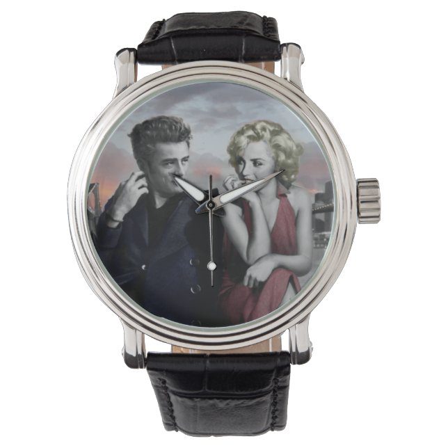 Brooklyn B&W Armbanduhr (Vorderseite)