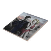 Brooklyn B&W Fliese (Seite)