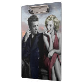 Brooklyn B&W Klemmbrett (Links)