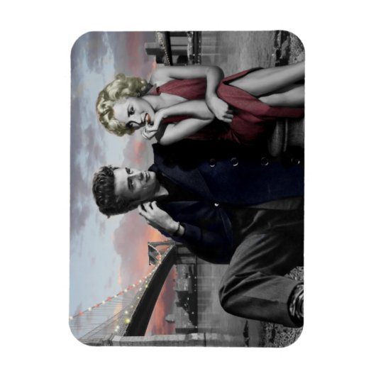 Brooklyn B&W Magnet (Vertikal)