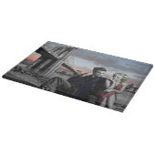 Brooklyn B&W Schneidebrett (Ecke)