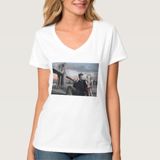 Brooklyn B&W T-Shirt (Vorderseite)
