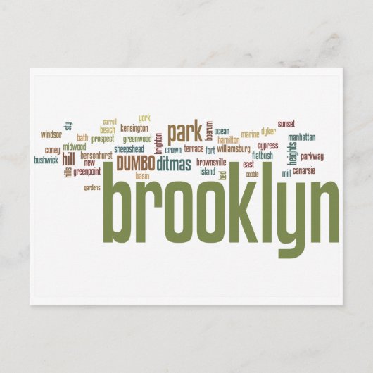Brooklyn Baby Pride!! Postkarte (Vorderseite)