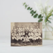 Brooklyn Baseball Team, 1889 Postkarte (Stehend Vorderseite)