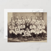 Brooklyn Baseball Team, 1889 Postkarte (Vorne/Hinten)