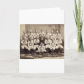 Brooklyn-Baseballteam, 1889 Karte (Vorderseite)