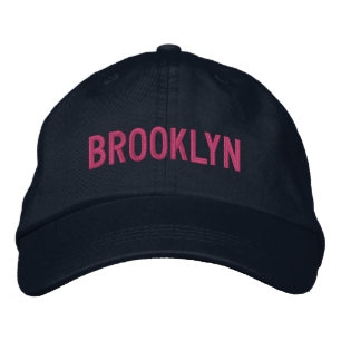 BROOKLYN BESTICKTE BASEBALLKAPPE