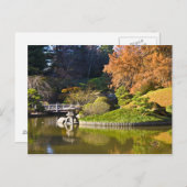 Brooklyn Botanic Garden Fall Postkarte (Vorne/Hinten)