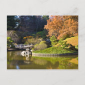 Brooklyn Botanic Garden Fall Postkarte (Vorderseite)