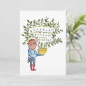 Brooklyn Botanischer Garten Einladung (Stehend Vorderseite)