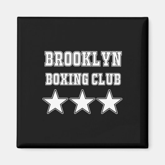 Brooklyn Boxing Magnet (Vorne)