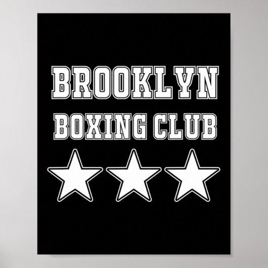 Brooklyn Boxing Poster (Vorne)
