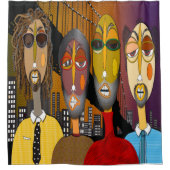 Brooklyn Boys Duschvorhang (Vorderseite)