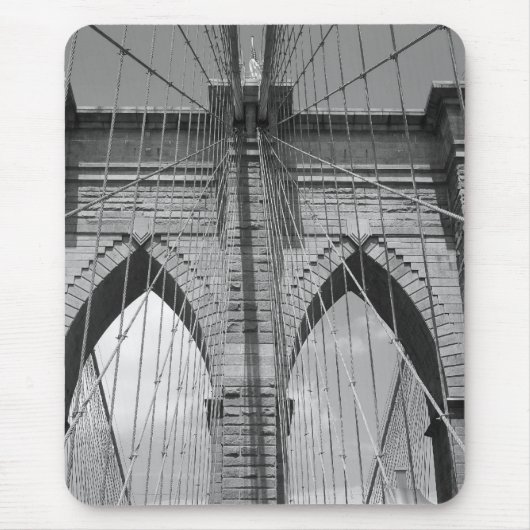 Brooklyn Brdige - B&W Mousepad (Vorne)
