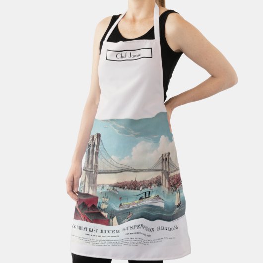 Brooklyn Brg Great East River Suspension Bridge #2 Schürze (InSitu)