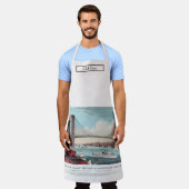 Brooklyn Brg Great East River Suspension Bridge #2 Schürze (Getragen)