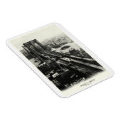 Brooklyn Bridge 1900 Magnet (Rechte Seite)