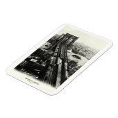 Brooklyn Bridge 1900 Magnet (Linke Seite)