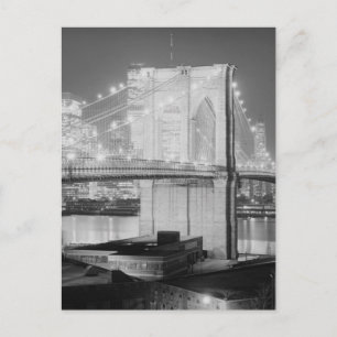 Brooklyn Bridge, 1982 Postkarte