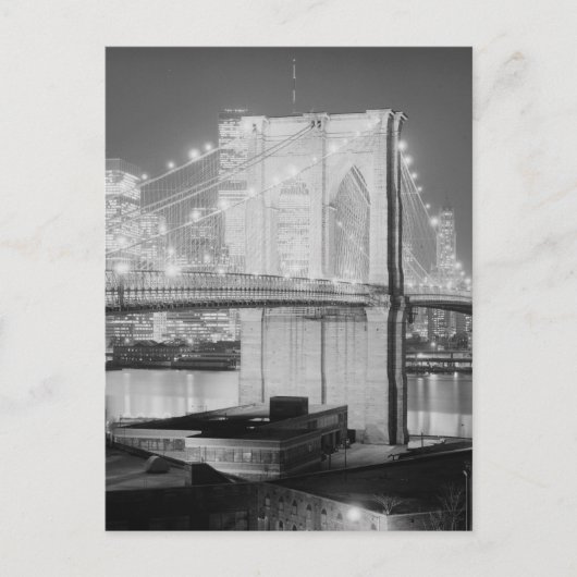 Brooklyn Bridge, 1982 Postkarte (Vorderseite)