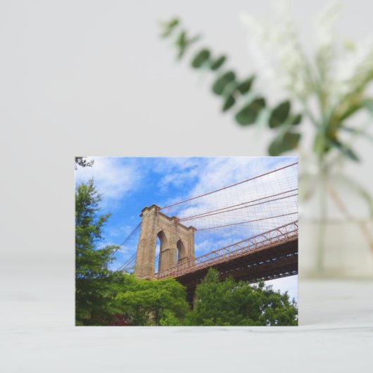 Brooklyn Bridge #1-1 Postcard Postkarte (Stehend Vorderseite)