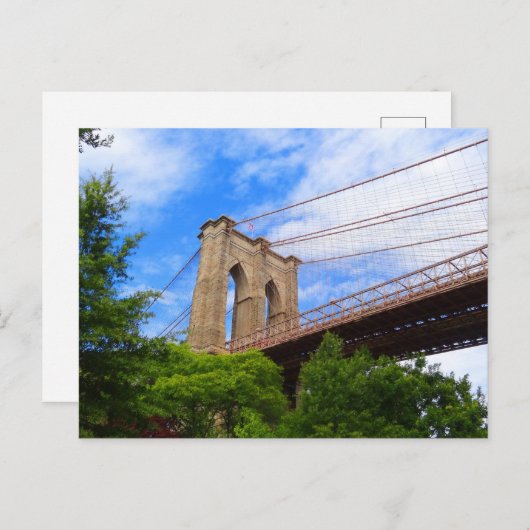 Brooklyn Bridge #1-1 Postcard Postkarte (Vorne/Hinten)