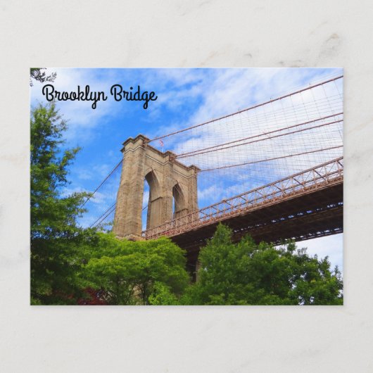 Brooklyn Bridge #1-2 Postcard Postkarte (Vorderseite)