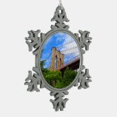 Brooklyn Bridge #1 Snowflake Ornament (Links)