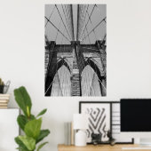 Brooklyn Bridge 2009-06-01-139-A Poster (Heimbüro)