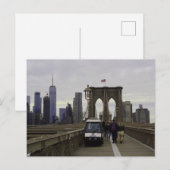 Brooklyn Bridge #4 Postcard Postkarte (Vorne/Hinten)