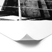 Brooklyn Bridge Abstrakt Poster (Ecke)