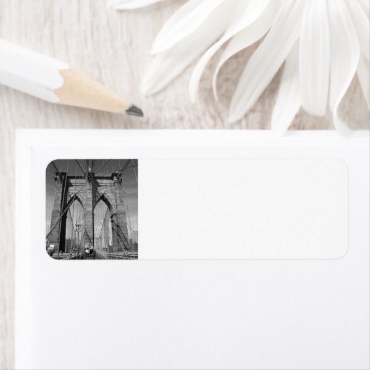 Brooklyn Bridge Address Label (Insitu)