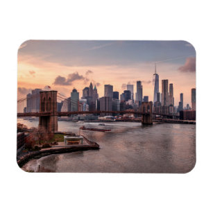 Brooklyn Bridge and Lower Manhattan Magnet