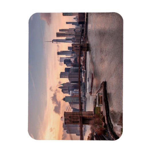 Brooklyn Bridge and Lower Manhattan Magnet (Vertikal)