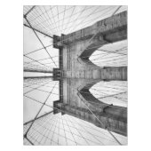 Brooklyn Bridge Architectur Detail Zusammenfassung Tischdecke (Vorderseite)