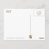 Brooklyn Bridge Art Postkarten (Rückseite)