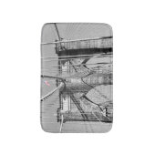 Brooklyn Bridge Bath Mat Badematte (Vorderseite Vertikal)