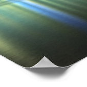 Brooklyn Bridge bei Nacht Manhattan Bridge Poster (Ecke)