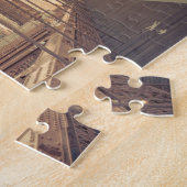 Brooklyn Bridge bei Sunset Puzzle (Seite)